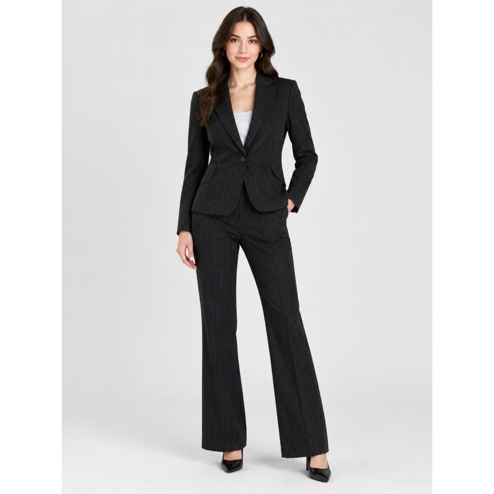 Larry Levine Pantsuits Pinstripes